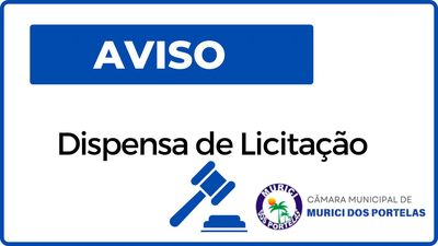 Aviso de dispensa de licitação 011/2025