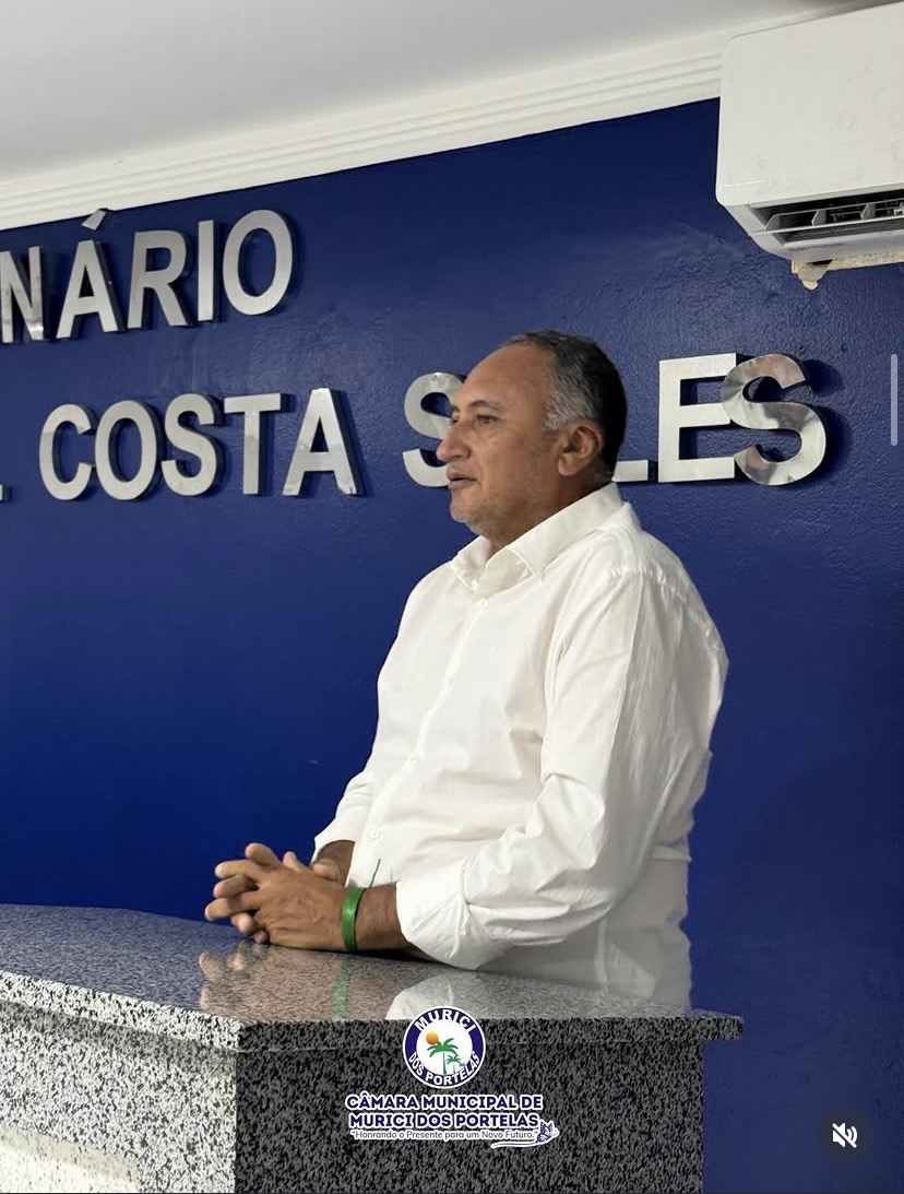 Câmara de Murici dos Portelas elege novo 2º Secretário para a Mesa Diretora