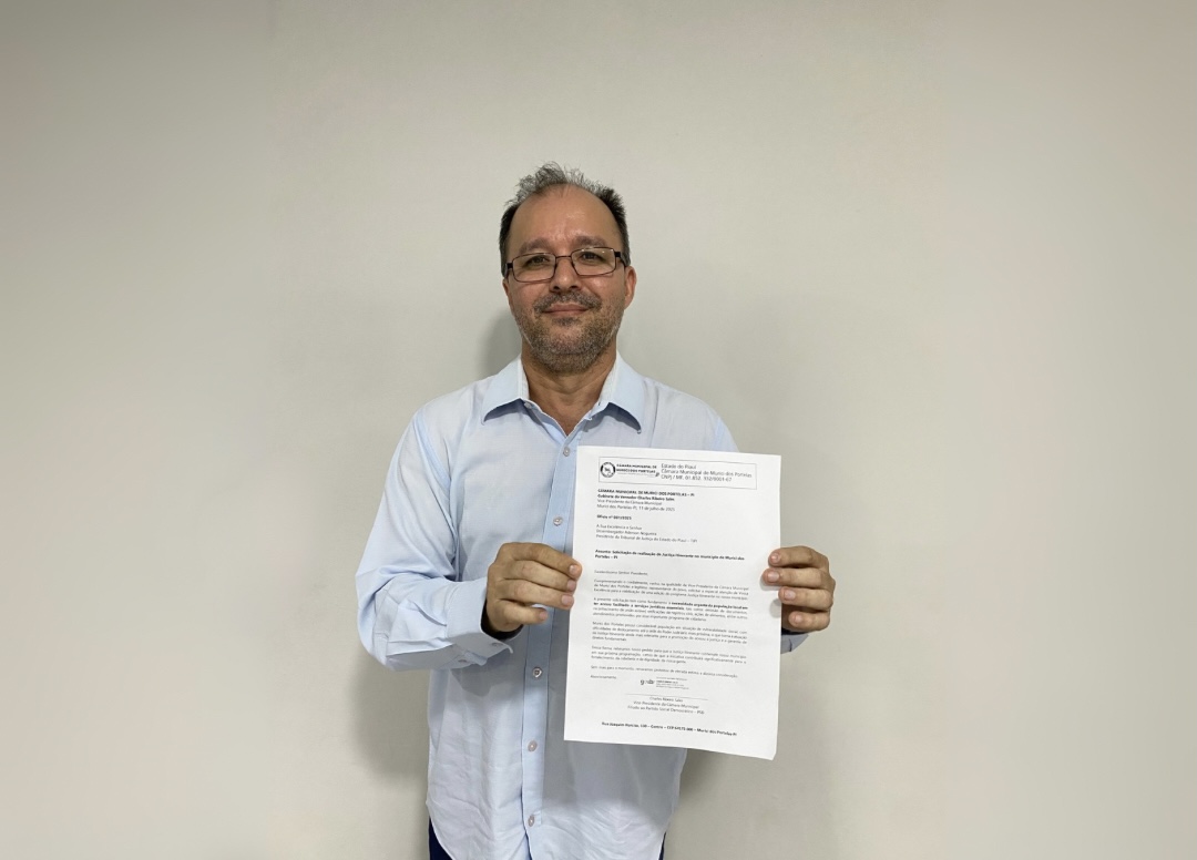 Murici dos Portelas é contemplada com Justiça Itinerante após solicitação conjunta da prefeita e do vereador Charles Sales