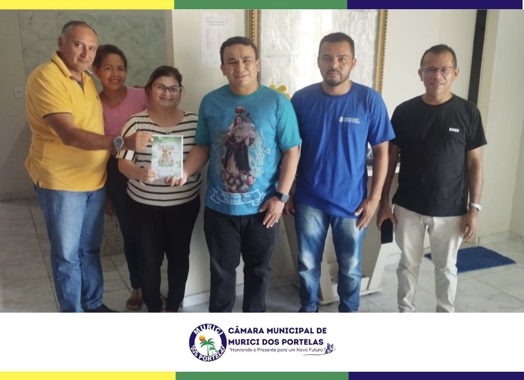 Câmara Municipal recebe convite para a Festa da Padroeira 2025